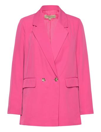 Sc-Gabi Blazers Double Breasted Blazers Rosa Soyaconcept*Betinget Tilbud