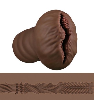 Lovetoy Aliens Pie Masturbator #1 Brown