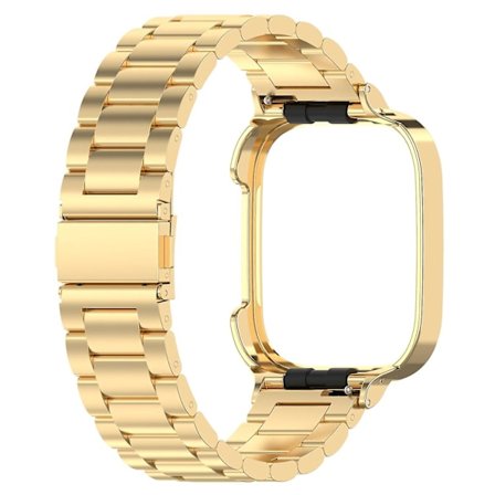 For Xiaomi Redmi Watch 3/mi Watch Lite 3 Rustfritt Stål Klokkereim 20mm Armbånd Med W