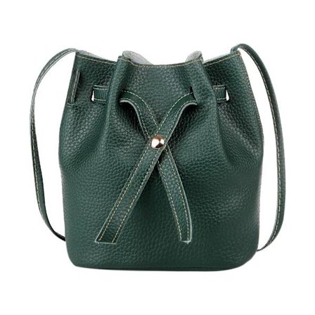 Bucket Bag Fashion Bag MÖRKGRÖN 2 MÖRKGRÖN 2