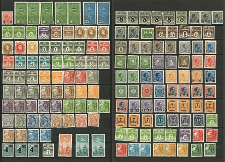 Danmark - Samling på 2 instickskort