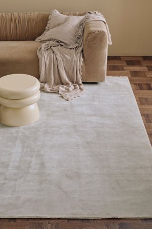 &Home - Matta Portland - Vit - Slätvävda mattor - 80X240 - Från Homeroom