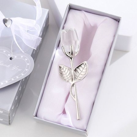 Crystal Rose Ornament Hemdekoration Ornament D D