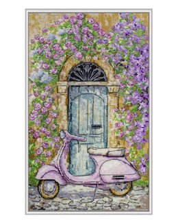 Broderikit Billede Det søde liv - Abris Art