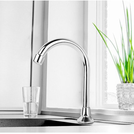 G1/2" Badrum Laboratorium Diskho Diskho Fotpedal Kran Medicinsk Varm Kallt Koppar Pedal Kran