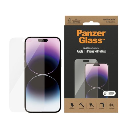PanzerGlass skjermbeskyttelse for mobiltelefon - klassisk passform