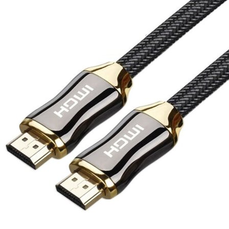 2M Professionell 8K-4K HDMI-kabel 2.1 3D Full HD Hög Hastighet via Ethernet 48Gb/s, Dynamisk HDR Ljud och Video