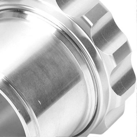 Aluminiumlegering 2 tums lock för bränsle- och vattentank - Svetsas fast