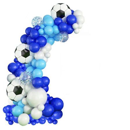 Fotbollstema Ballong Arch Kit Garland Kit