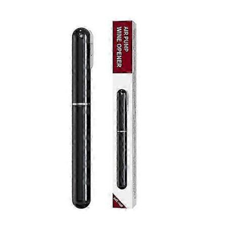 Sikkerhetsluftpumpe Vinflaskeåpner med foliekutter Vintrekker Rustfritt stål Pin Vin Lufttrykk Vintrekker Korkfjerner