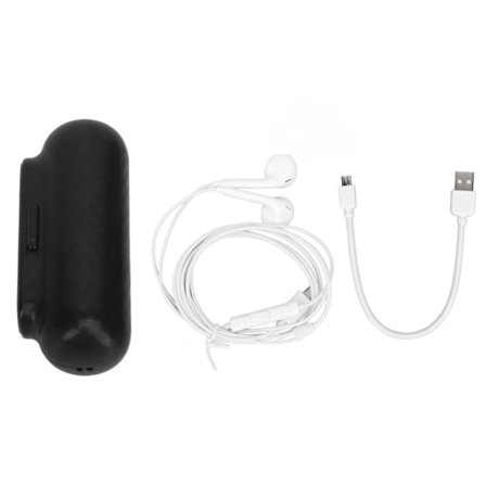 AI-älykäs ääninauhuri, ääniaktivoitu, vahva magneettinen adsorptio, HD-kohinanvaimennus, nauhoituslaite opiskeluun, työhön, englantiin, musta 16 Gt