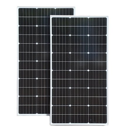 Monokristallin solpanel, hög effektivitet 23%, 1000V max systemspänning,200 watt