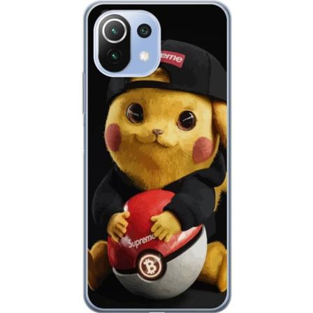 Xiaomi Mi 11 Lite Gennemsigtig cover Pikachu Supreme