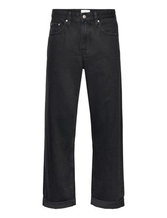 90S Straight Jeans Svart Calvin Klein Jeans*Betinget Tilbud