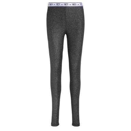 Chiara Ferragni Collection Glitter Active Leggings Sort, Dame