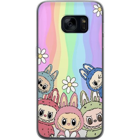 Kompatibelt Mobildeksel til Samsung Samsung Galaxy S7 Regnbage