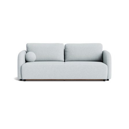 Arezzo 3 personers sovesofa, opbevaring - Aragon Krystal Blå - 237x107x93 - Sofa, sovesofa