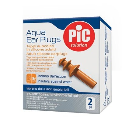 Pic Sport Tappi Auricolari Silicone 2 Pezzi