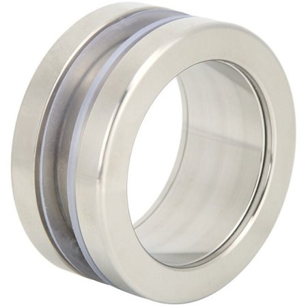 Rundt håndtak i rustfritt stål med integrert glass, hul trekkknapp, kompatibel med skyvedører