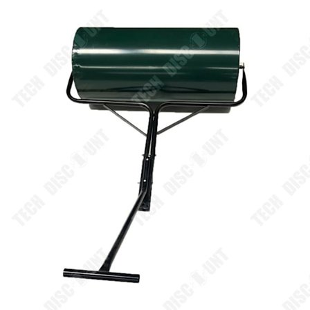 Græsrulle - TD - 85cm - Robust stål - Vand/sand fyldning - Ergonomisk