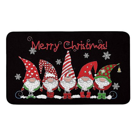 Julgransprydnader god jul snöflinga jul röd flanell