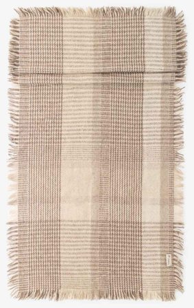 Lama Hasselt Bordløper Resirkulert Ull_50x140