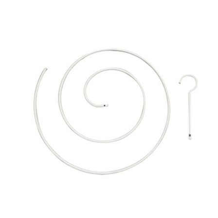 Spiral lofthængt tørrestativ, roterende opbevaringsstativ, pladsbesparende vinduestørrestativ