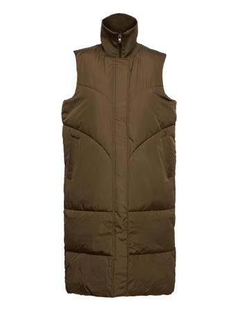 Sringa Puffer Vest Brown Soft Rebels