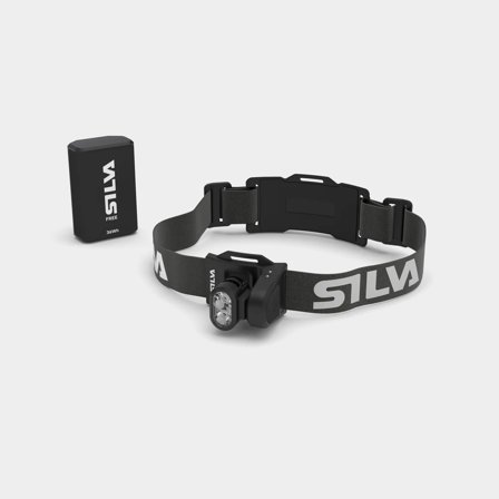 Latarka czołowa Silva Free 1200 M, 1200 lumenów, ładowana przez USB, czarna - Jachtowa
