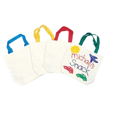 Tygpåse canvas 21x21cm 12/fp - Lyreco - Skola och förskola - Målarfärg och tillbehör - Textilfärg