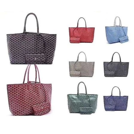 Hunde tannveske Stor kapasitet Tote Bag Mamma Bag Tote Bag Gave-yky B blå ingen