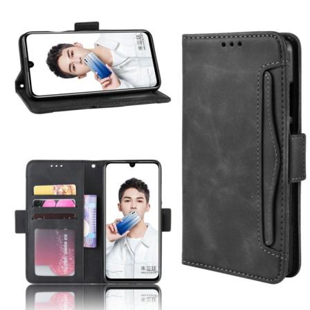 Huawei P Smart 2019 Plånboksfodral Pu-läder 6-fack Winston V3 Svart
