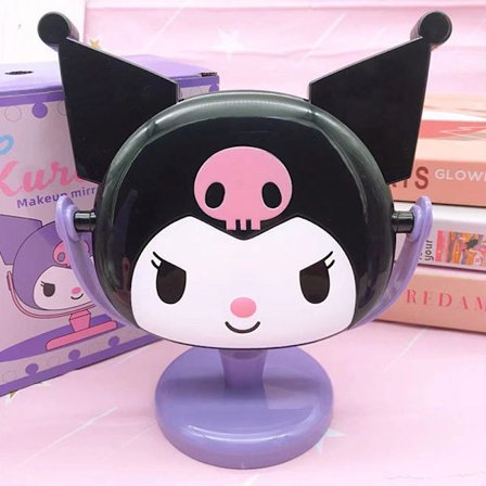 Sanrio Kuromi Peili Pöytämeikkipeili Koristeet Teräväpiirto