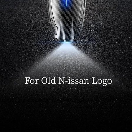 2 stk USB Genopladelige For Nissan Qashqai Logo Bilsdørs HD LED Lamper Infrarød Sensor Projektor Hilsen VelkomstlysBY