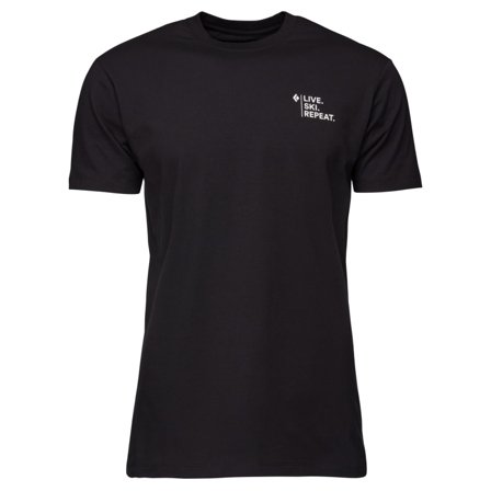 Black Diamond Men's Ski Mountaineering Tee Men short-sleeved sweaters Black S