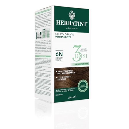 Herbatint Tintura Per Capelli Gel Permanente 6N Biondo Scuro
