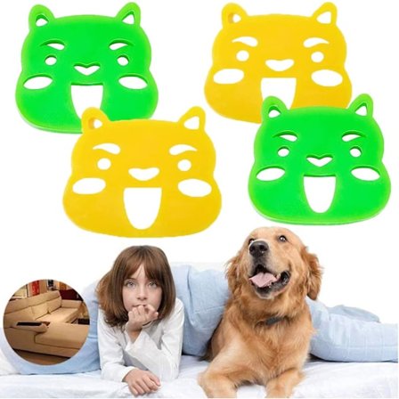 4 stk. Hår fjerner baller, klær vaskemaskin hår fjerner