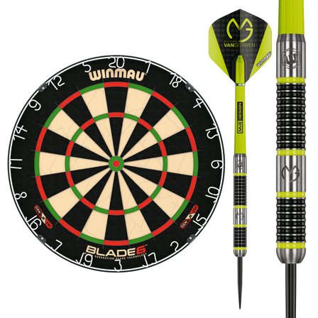 Winmau Blade 6 & MVG Aspire - 24g Darts