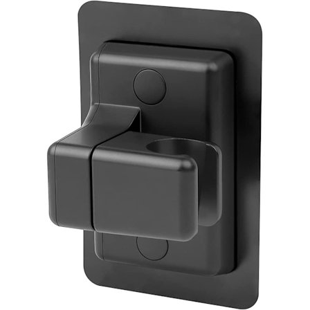 Veggmontert hånddusjholder, 360° justerbar dusjhodehette