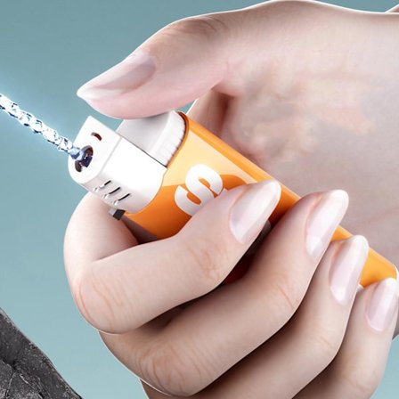 Lighter For Water Shooting Toy Lighter Vannsprut Spøk Morsom Mini Vanntriksleke Vannlighter 243446