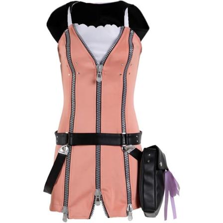 För Cosplay Kingdom Hearts 2 Kairi För Cosplay Kostym för Kvinnor Anime Halloween Outfit Large