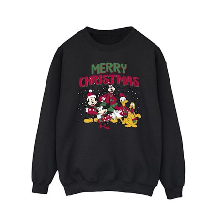 Disney Herr Mickey Mouse God Jul Karaktärer Sweatshirt
