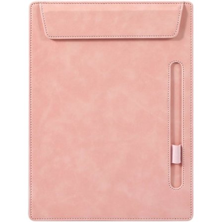 PU Læder Magnetisk Clipboard Fil Organizer Clip Mappe A4 Brev Størrelse Clip Board med Pen Holder Løkke til Sygeplejersker Studerende Kontor og Skole 