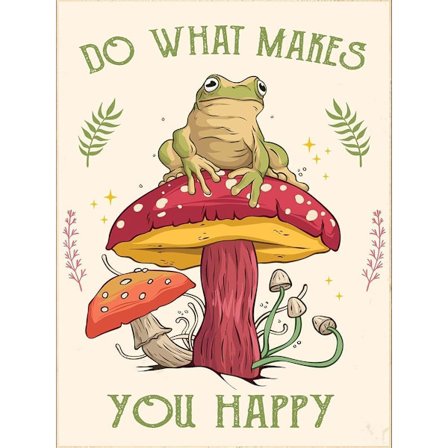 Frø Diamant Kunst Sæt til Voksne, Svampe Diamant Maleri Sæt til Begyndere, Diamant Maleri DIY Fuld Bor Diamant Maleri, Hjem Vægindretning 35x35 cm