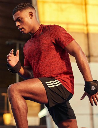 adidas Equipment Ankle/Wrist Weights - 1,5Kg - Black - 1.5 KG