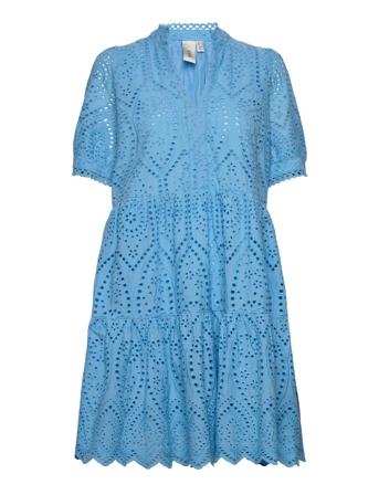 Holi Ss Dress Dresses Lace Dresses Blå YAS*Betinget Tilbud