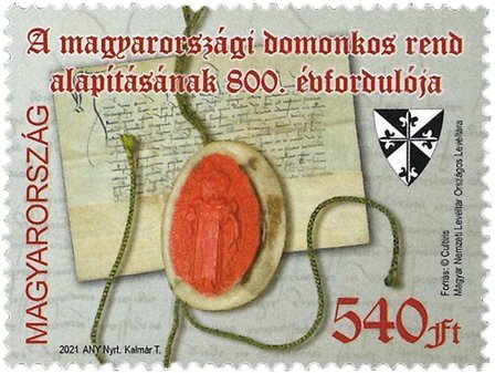Ungarn - Dominican order - Postfrisk frimærke