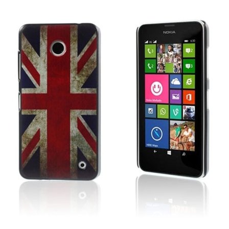 Persson Nokia Lumia 630/635 Cover - Retro Union Jack-Flag