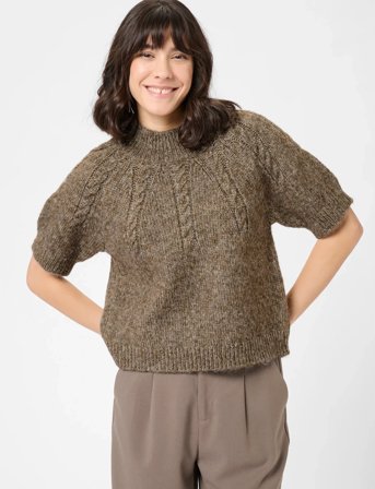 Kaffe Kacuba Pullover - Khaki green - L