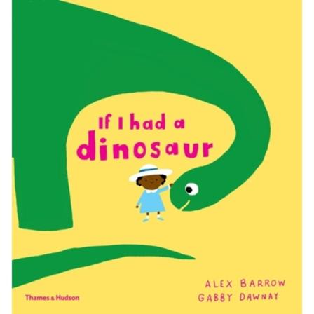 If I had a dinosaur (inbunden, eng)